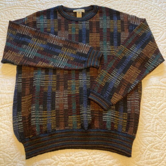 Tricots St. Raphael Medium Vintage 100% Merino Wool Sweater - Picture 1 of 4